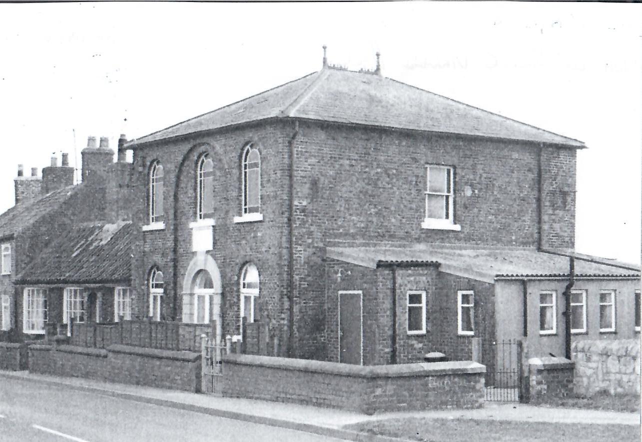 1944 Front door blocked up